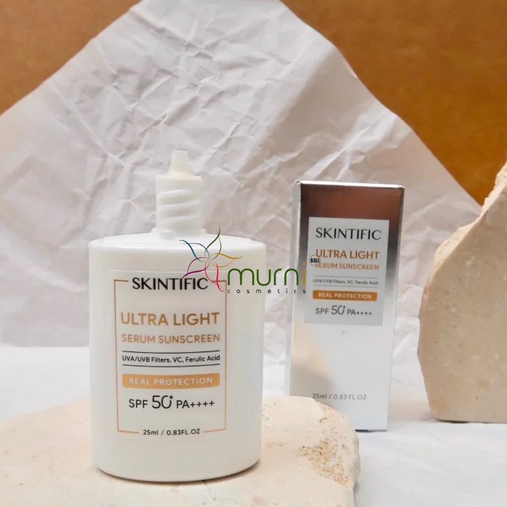 Jual [[SILVER]] SKINTIFIC ULTRA LIGHT SERUM SUNSCREEN SPF 50 PA ...