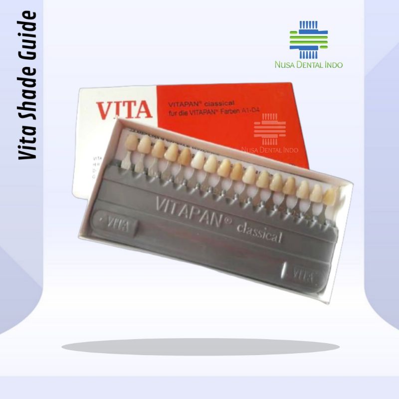 Jual Dental Shade Guide Vita Classic / classical vitapan / acuan
