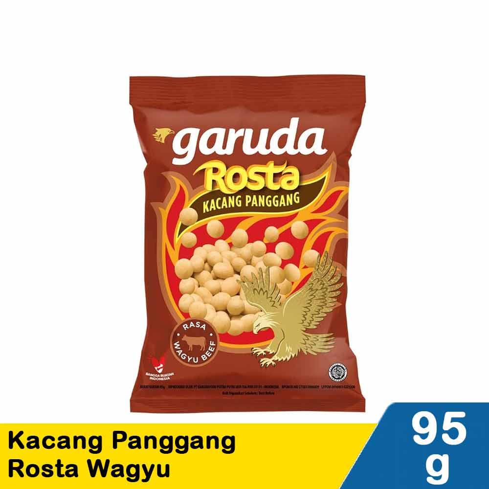 Jual Kacang Rosta Panggang Rasa Wagyu Beef Garuda Food Shopee Indonesia