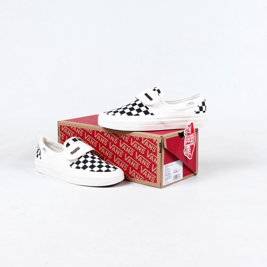 Vans slip on hot sale 47 v dx checkerboard