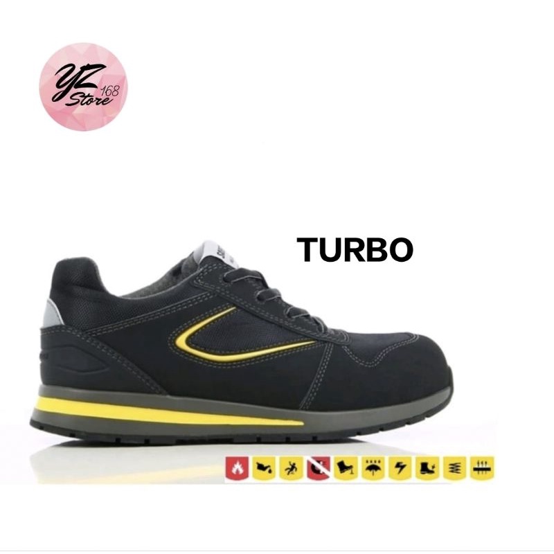 Jual Sepatu Safety Jogger Turbo Black S3 Src Hro Shopee Indonesia 1447