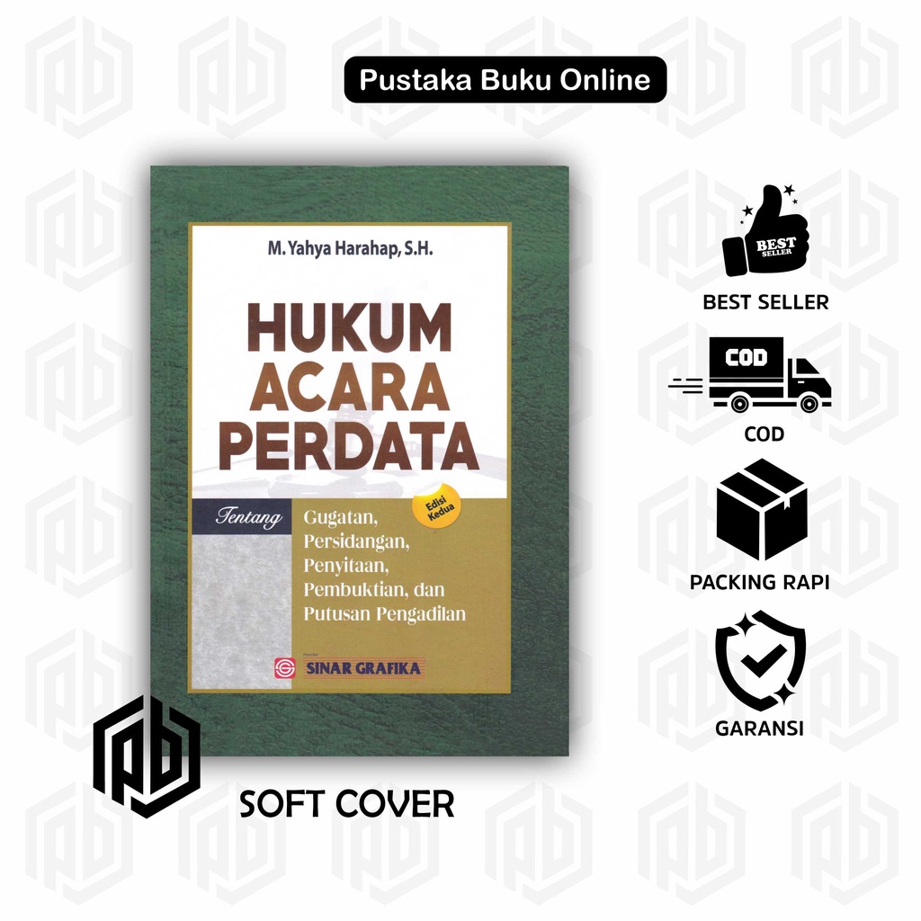 Jual HUKUM ACARA PERDATA EDISI 2 - YAHYA HARAHAP | Shopee Indonesia