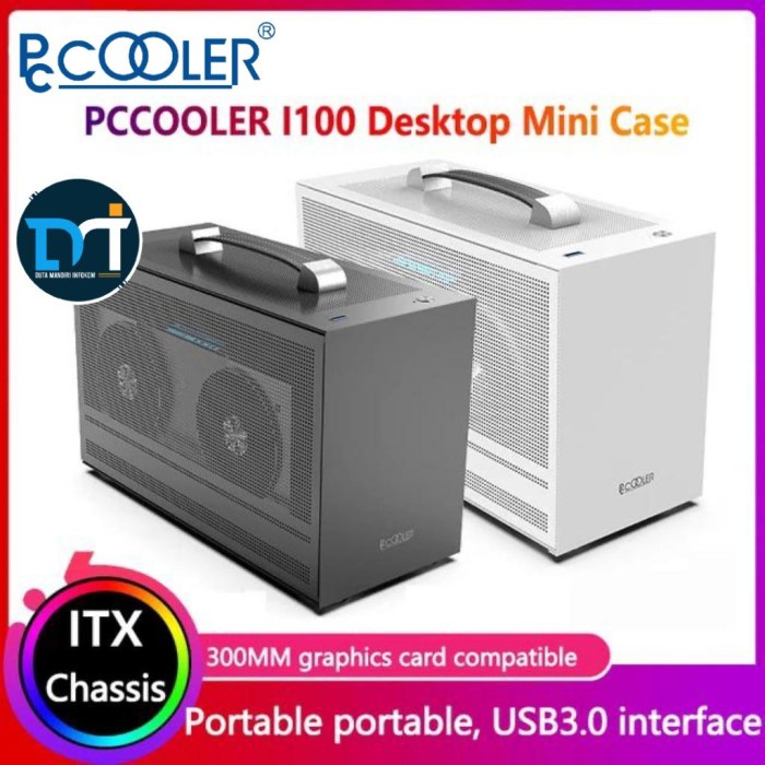 Jual Pccooler Mini I G Pro Mesh Compact Mini Itx Gaming Case Shopee Indonesia