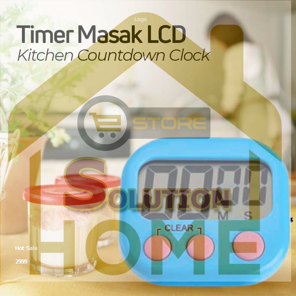 Jual HSS TOOLS - Timer Masak Dapur LCD Kitchen Countdown Clock - JS-118 ...