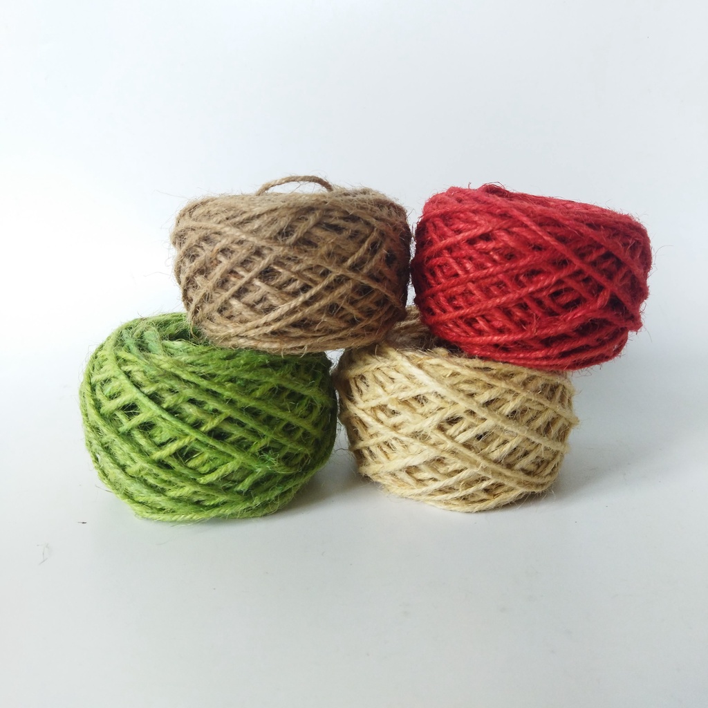 Jual Tali goni tali rami ukuran 3mm panjang 30 meter tali goni warna ...