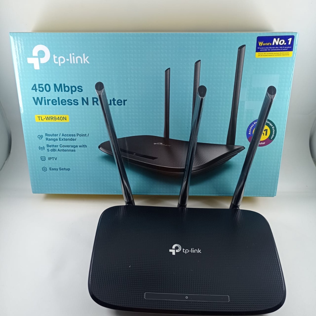 Jual Tp Link Tl Wr940n Wifi 450mbps Wireless N Router Shopee Indonesia