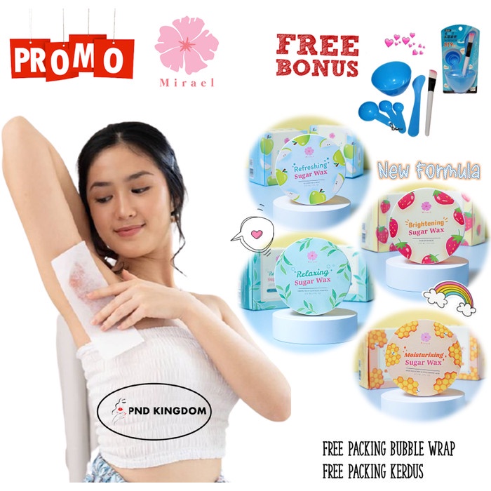 Jual Wax Waxing Kumis Alami Mirael Sugar Wax (Aman Utk Busui Bumil