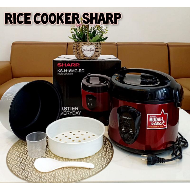 Jual Rice Cooker Sharp 1,8 liter Shopee Indonesia