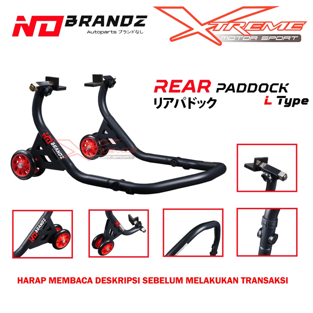 Jual Standart Paddock Belakang NO BRANDZ Ninja 250 Fi ZX25R R25 CBR ...