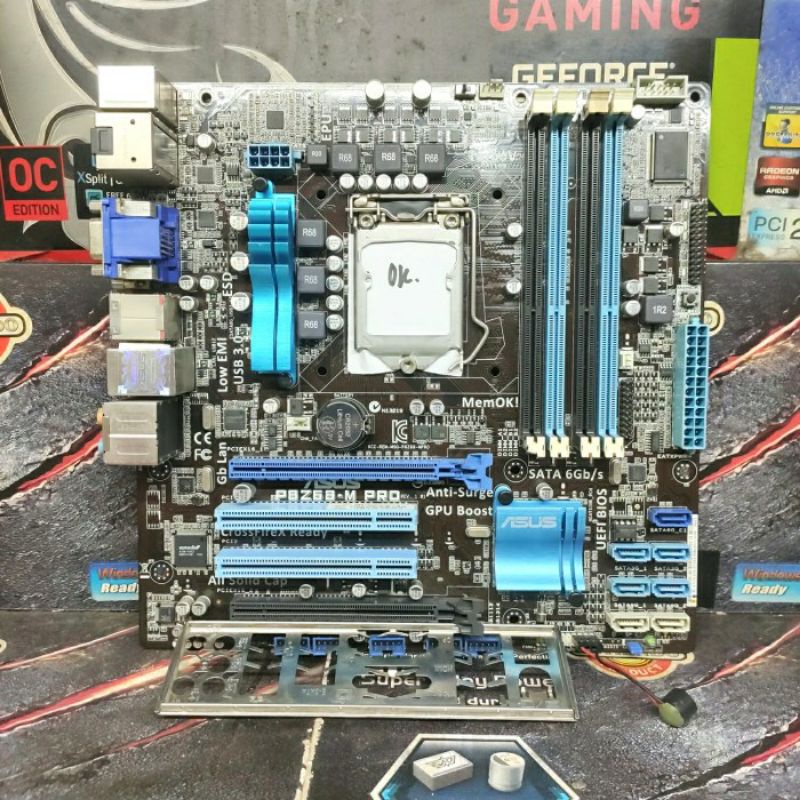 Jual Motherboard Intel Asus P8Z68-M Pro Socket LGA 1155 DDr3 | Shopee ...
