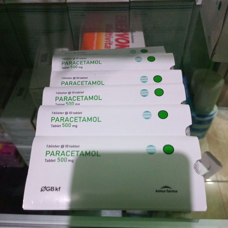 Jual PARACETAMOL 500 MG KIMIA FARMA Shopee Indonesia
