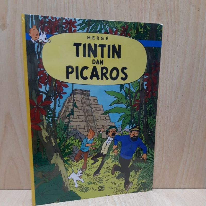 Jual Komik Tintin Dan Picaros Ukuran Besar Shopee Indonesia