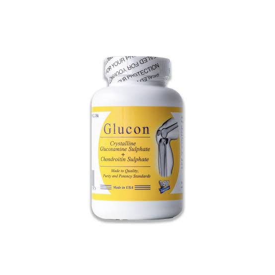 Jual Glucon Crystalline Glucosamine Sulphate + Chondroitin Sulphate 90s