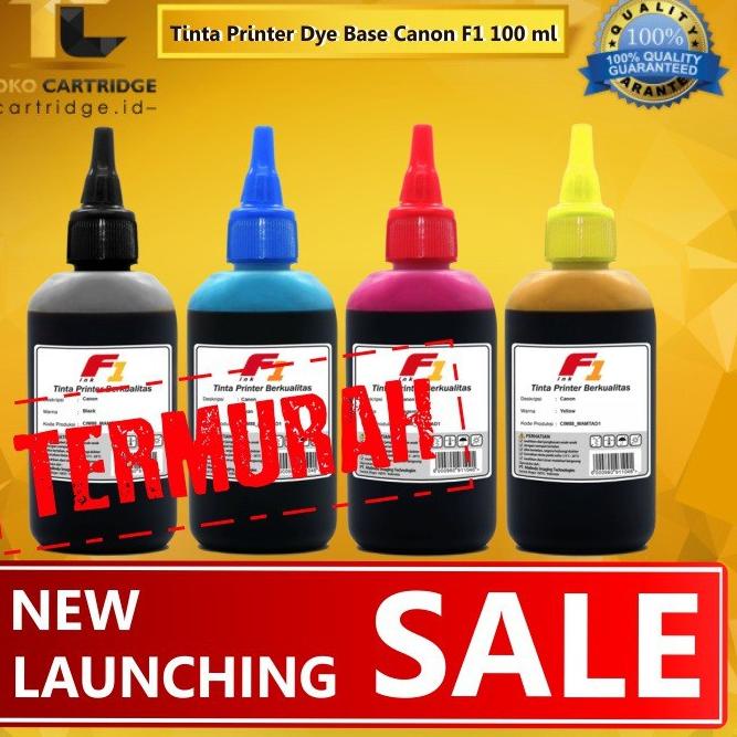 Jual HOT PRODUCT Tinta Refill isi ulang F1 100ml Printer Canon G Series ...