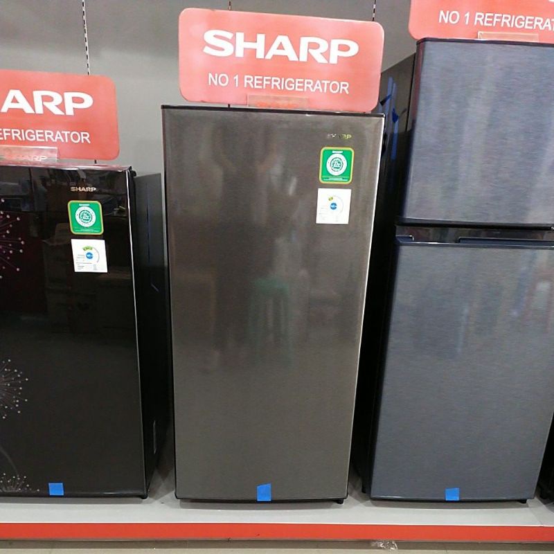 Jual Kulkas Sharp 1 Pintu Murah SJ-N182N-HS / 182NHS / 182 | Shopee ...