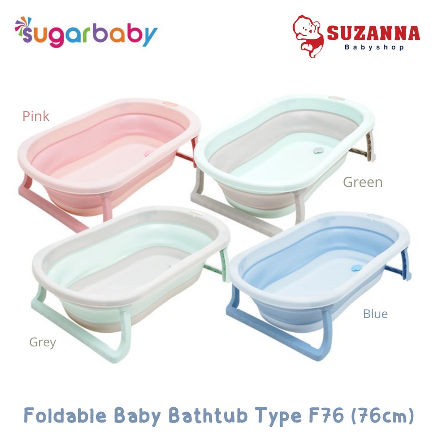 Jual Sugarbaby F76 Foldable Baby BathTub With Sensor Bak Mandi Bayi ...