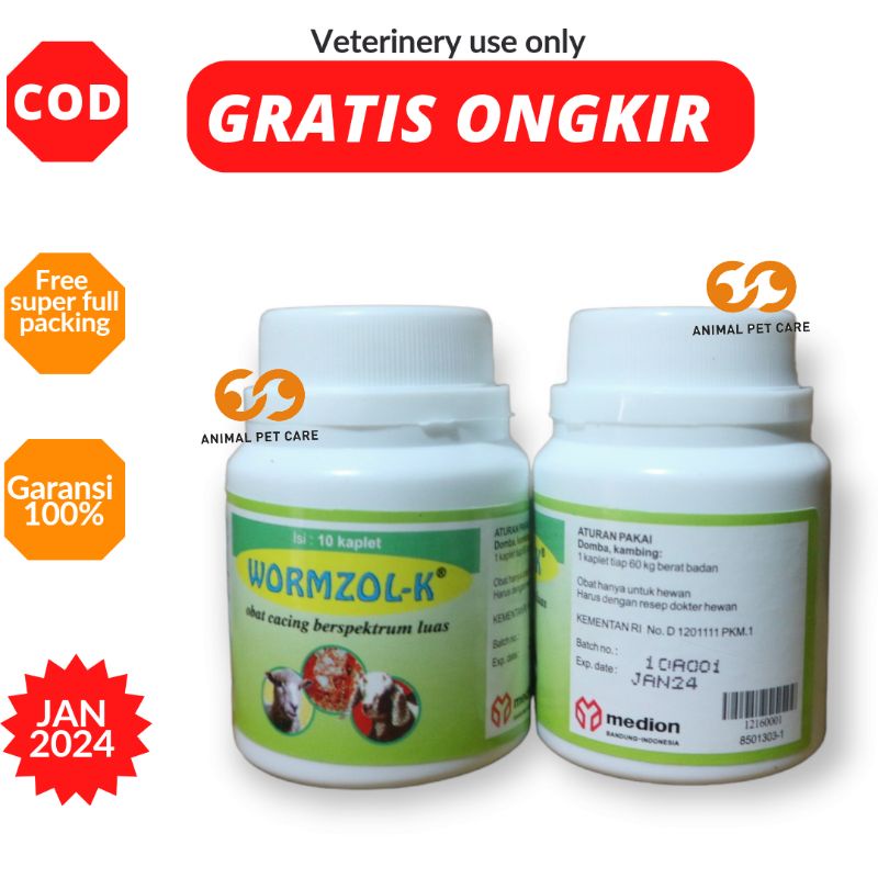 Jual WORMZOL K Obat Cacing Kambing Dan Domba | Shopee Indonesia