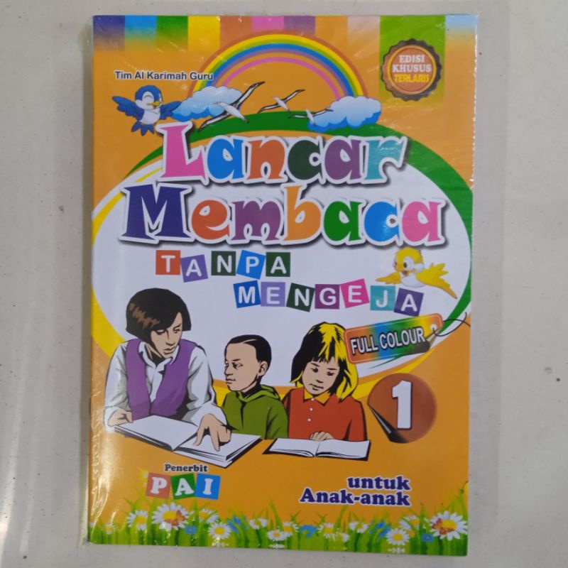 Jual paket buku lancar membaca tanpa mengeja full color | Shopee Indonesia