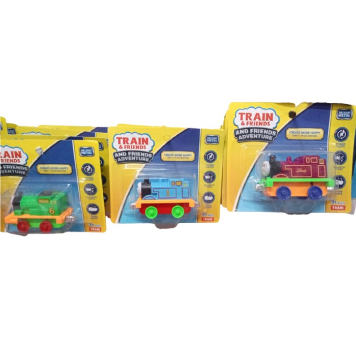 Jual Mainan Anak Diecast Kereta Thomas Locomotif Train & Friend 1381 ...