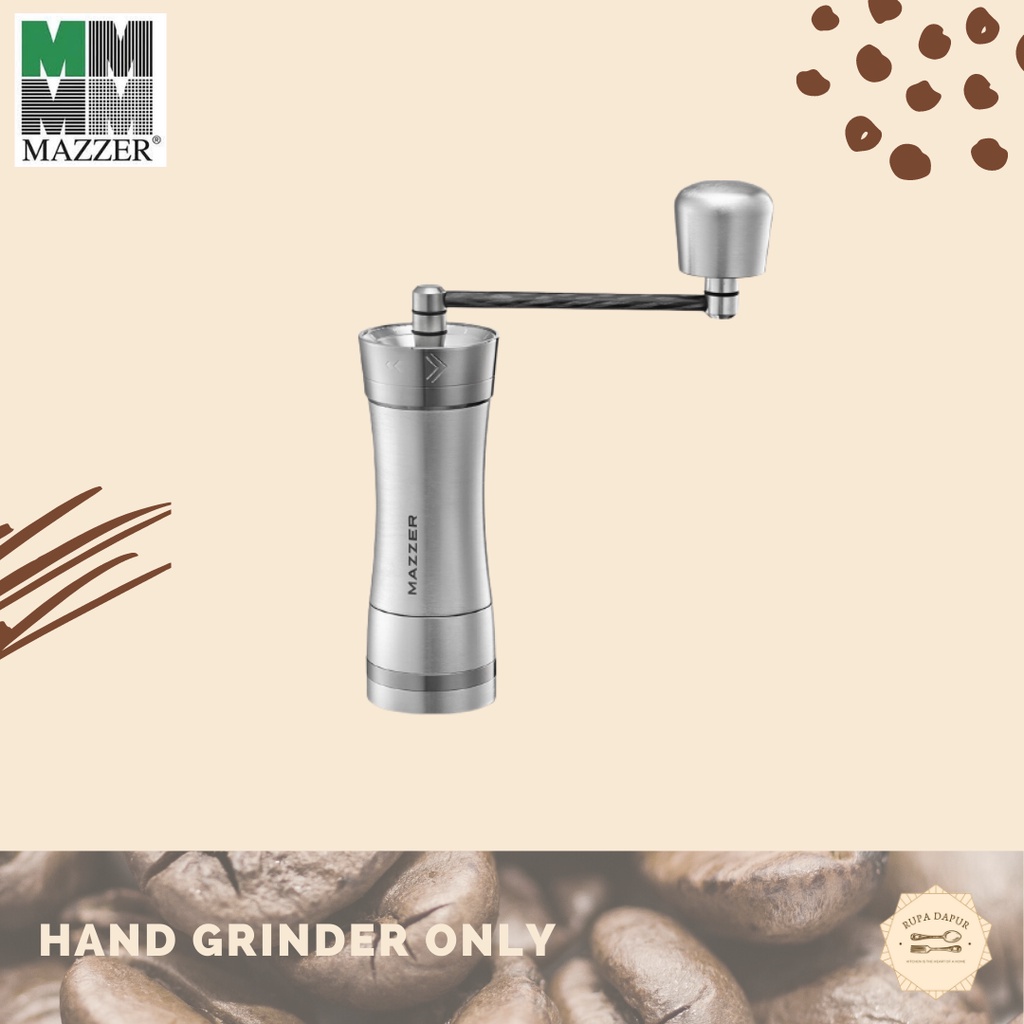 Jual Mazzer Hand Grinder Omega Travel Grinder for Manual Brew - Main Image