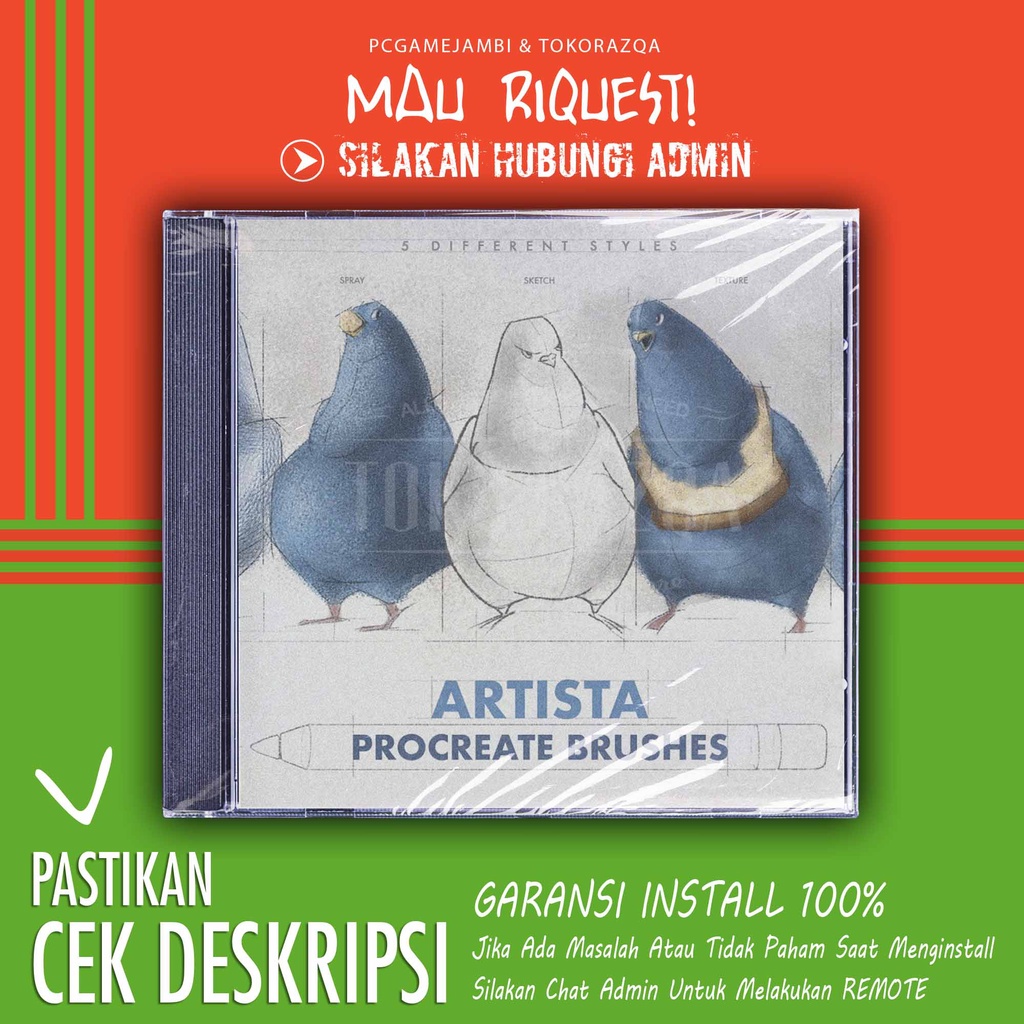 Jual Artista Procreate Brushes | Shopee Indonesia