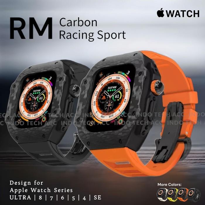 Jual Case RM Carbon Racing Apple Watch Series ULTRA / 8 / 7 / 6