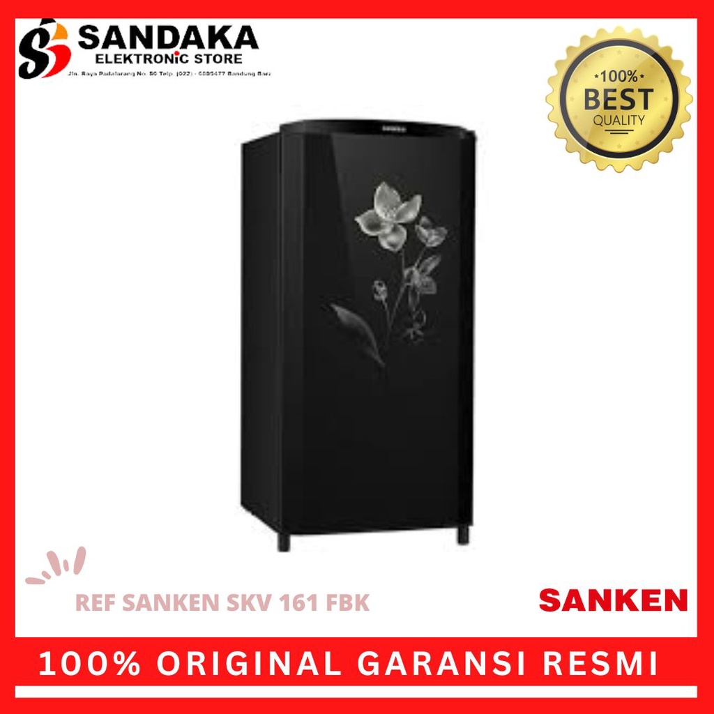 Jual Kulkas Sanken Skv Fbk Sanken Pintu Fbk Shopee Indonesia