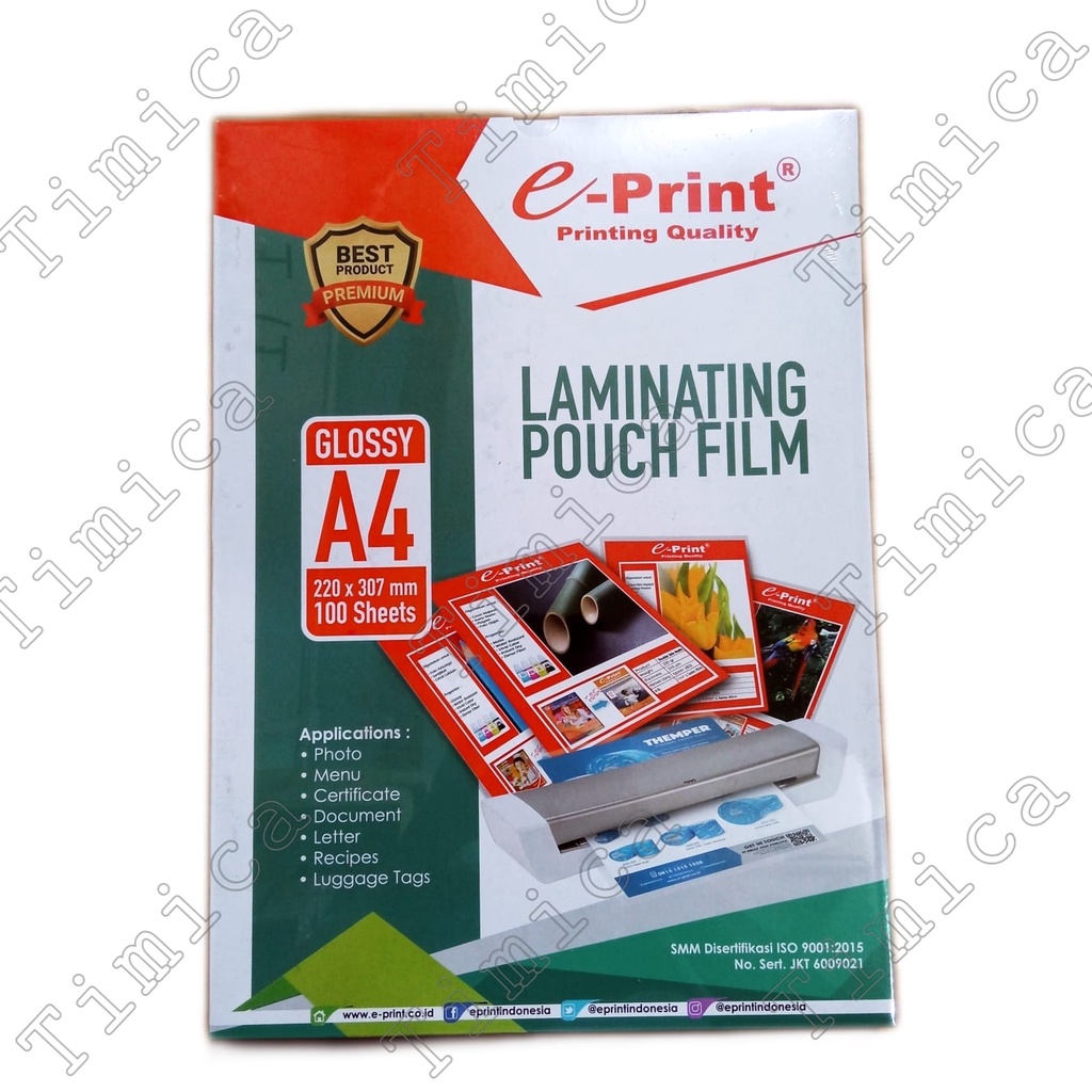 Jual PLASTIK LAMINATING A4 ISI 100 LEMBAR Shopee Indonesia