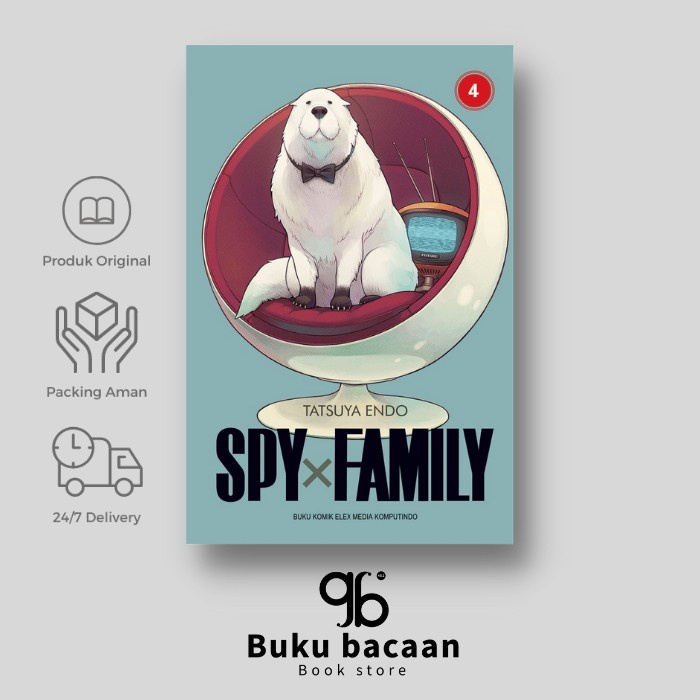 Jual NEW!! Komik Manga Spy X Family 04 - Endo Tatsuya (Original ...