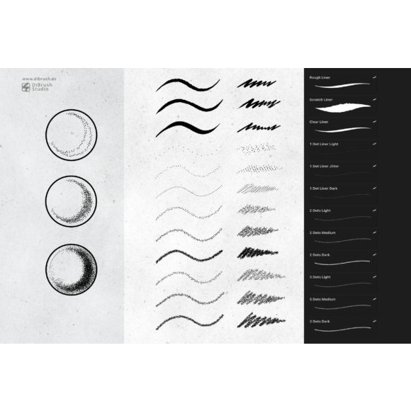 Jual 22 Procreate Brushes - Stipple Shading | Shopee Indonesia