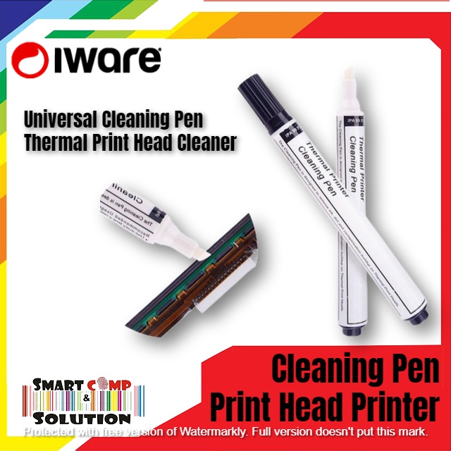 Jual Thermal Print Head Cleaning Pen Spidol Pembersih Printhead