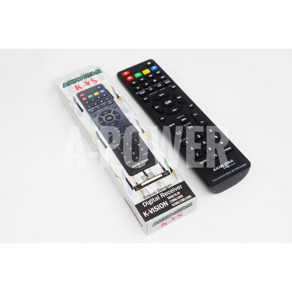 Jual Remote Receiver Digital Parabola KVision (langsung pakai