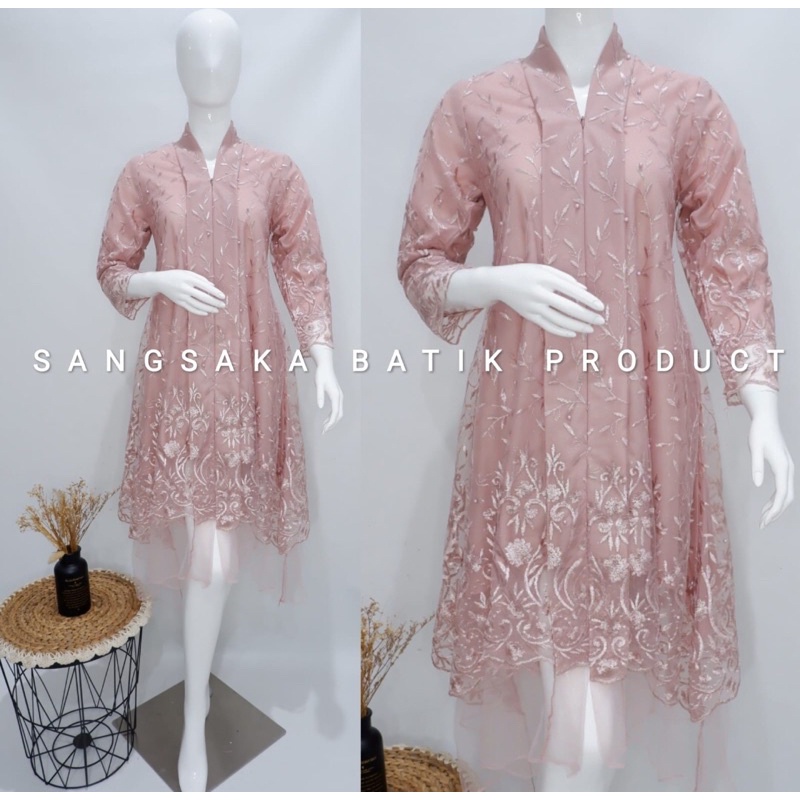 Jual dress/mini dress/dres brukat/dress pesta/kebaya dress modern/dress