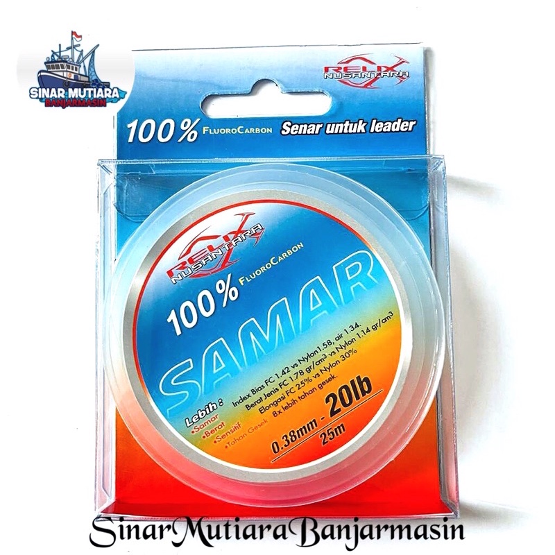 Jual Senar Nylon Leader Samar 100% Fluorocarbon Relix Nusantara ...