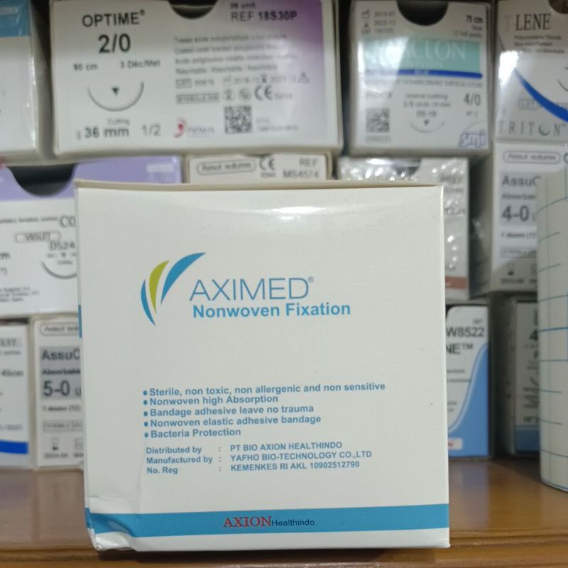 Jual AXIMED Nonwoven Fixation 10cm x 10M / dressing penutup luka lebar ...