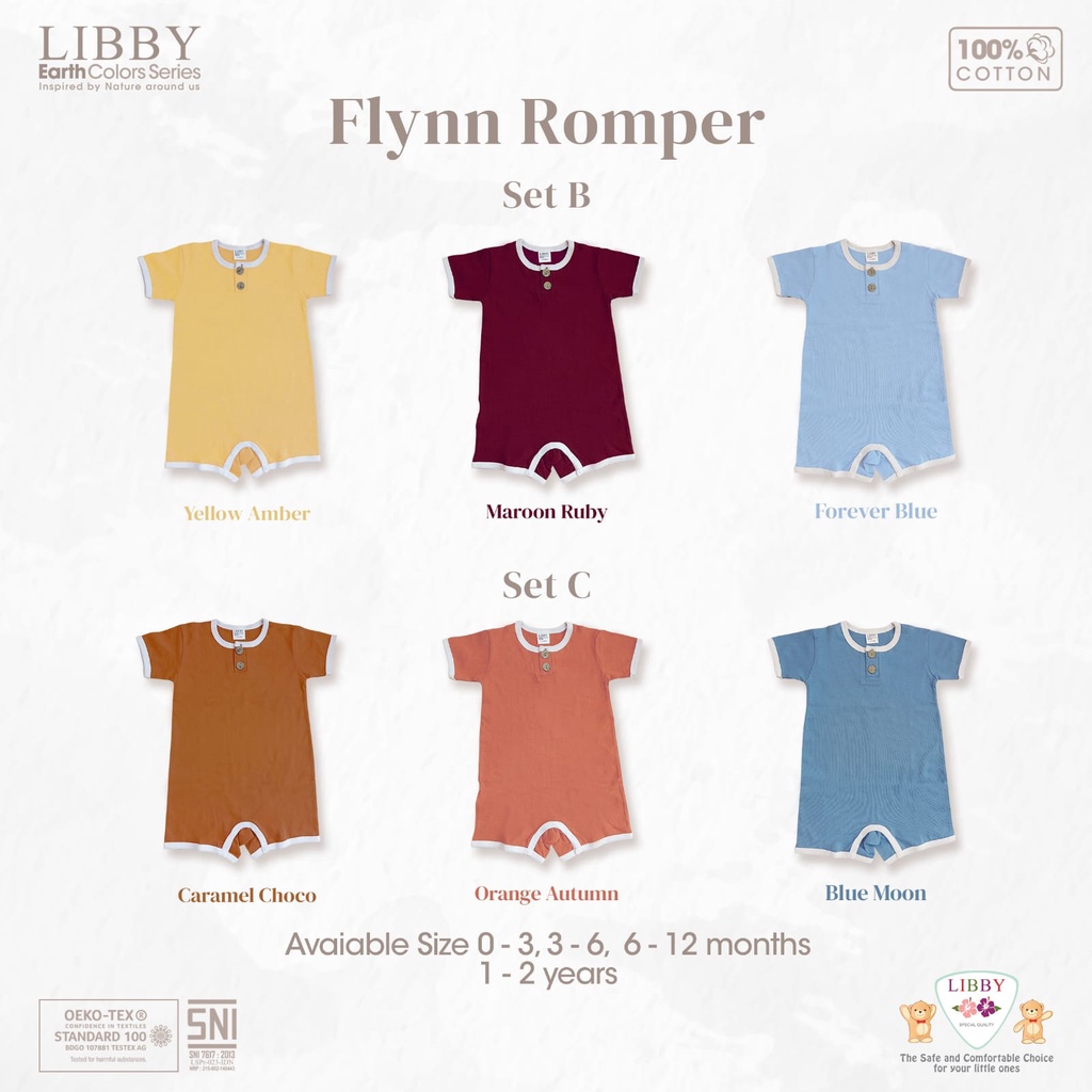 Jual Libby Earth Color Series Jumper Segi 4 Cotton Earth Colour Flynn ...