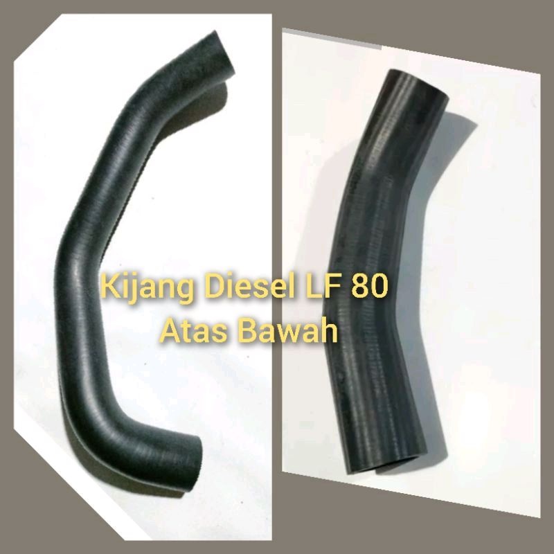 Jual selang radiator Toyota kijang diesel LF 80 selang atas bawah ...
