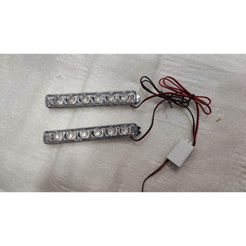 Jual LAMPU MOTOR LED DRL 3LED, 4LED, 5LED, 6LED 2 mode kedip | Shopee ...