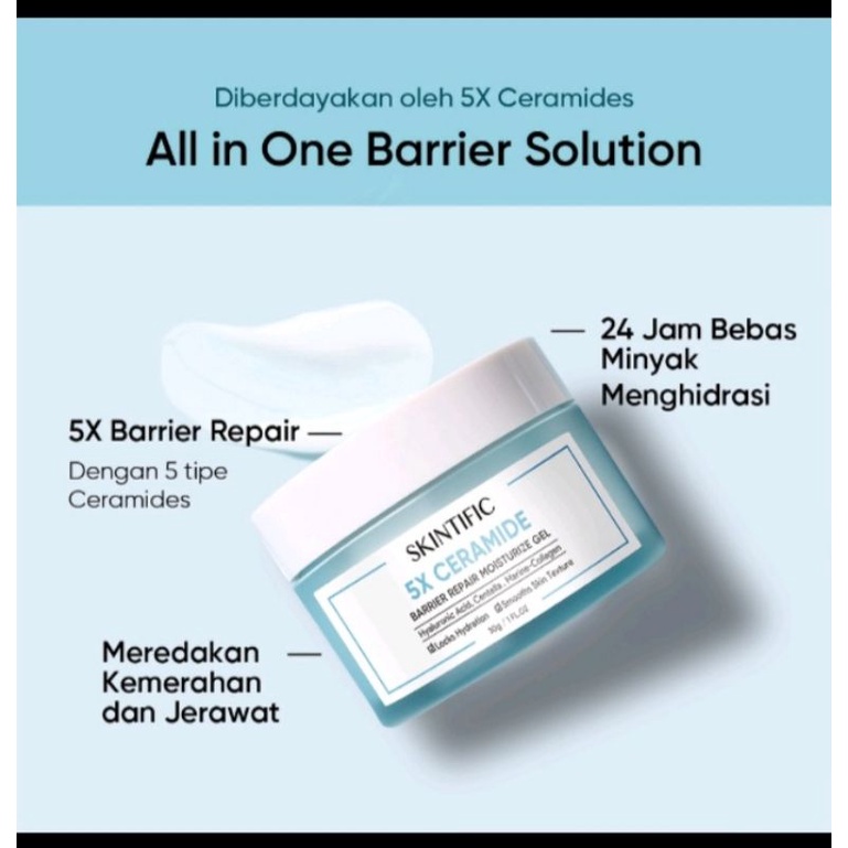 Jual Skintific moisturizer barier - niacinamide - retinol | Shopee ...