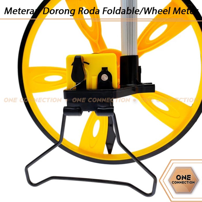 Jual Meteran Dorong Roda Foldable /Measuring Wheel Meter/Alat Uukur ...