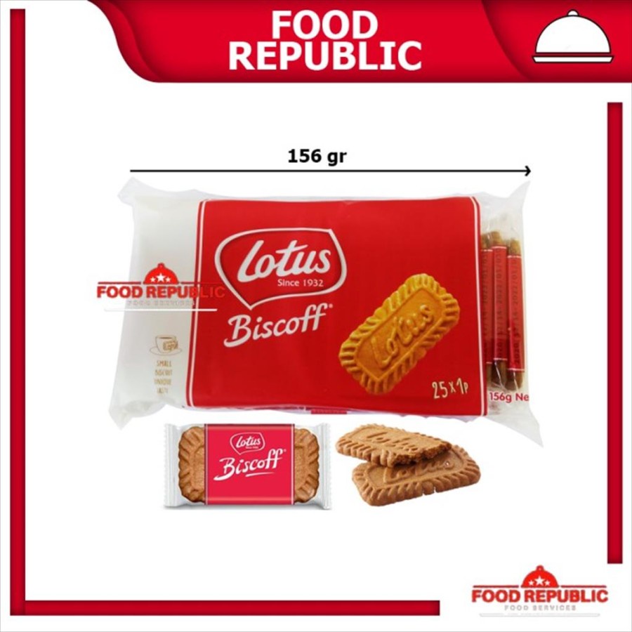 Jual LOTUS BISCOFF BISCUIT KARAMEL 156 Gr 25 Pcs CARAMELISED BISKUIT ...