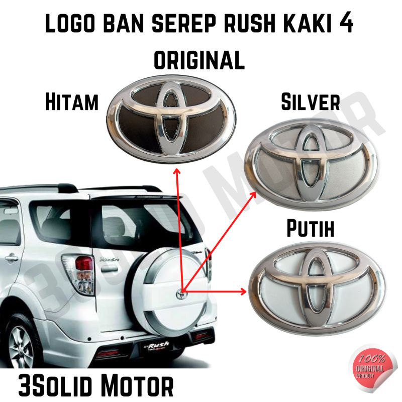 Logo  Ban Serep Belakang Rush Terios Kaki 4 Original