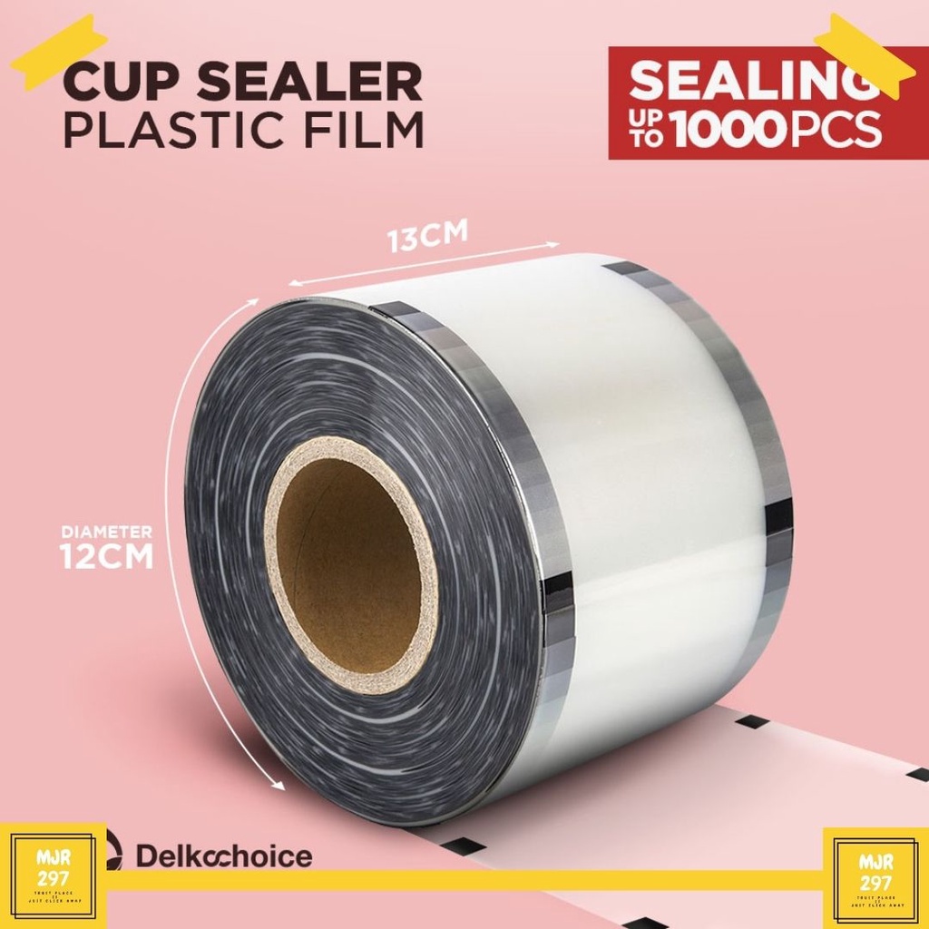 Jual Plastik Lid Cup Sealer Cup Polos 1000 Cup 2000 Cup Seal Cup Shopee Indonesia 4262