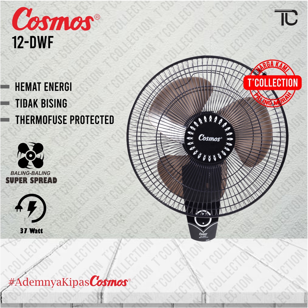 Jual Kipas Angin Dinding Cosmos Wall Fan Cosmos 12 Dwf 12dwf 12 Dwf Shopee Indonesia 6095