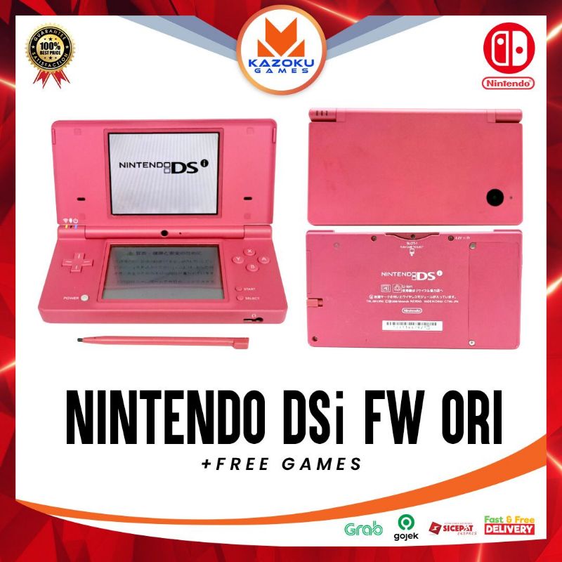 Jual Nintendo DSi Free full Game NINTENDO DSi DS i Grade B Shopee
