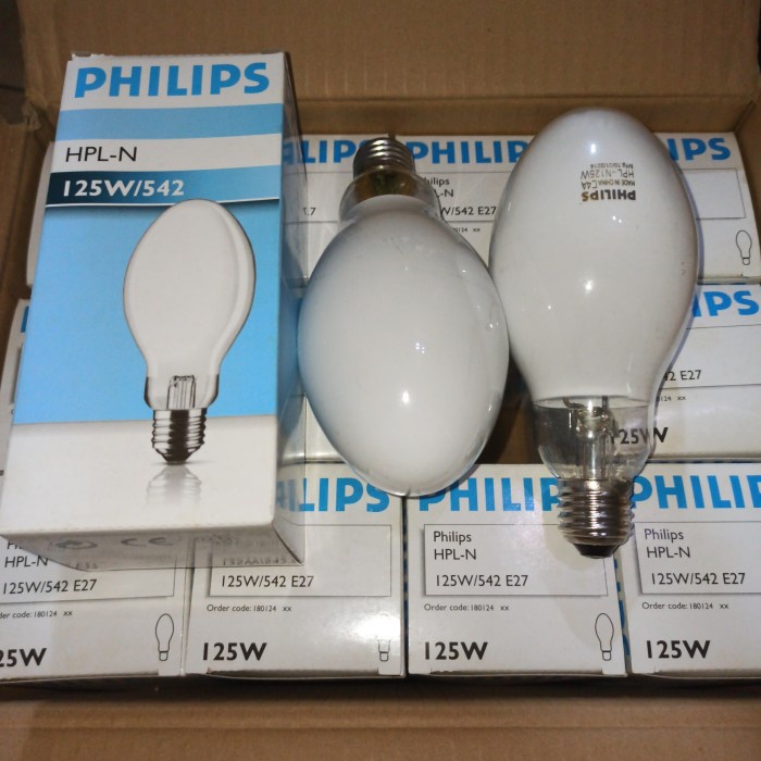 Jual LAMPU HPL-N 125W / HPLN 125W PHILIP | Shopee Indonesia