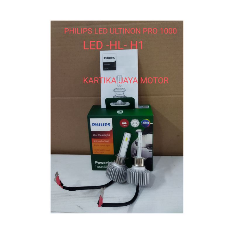 Jual PHILIPS Led Mobil PRO 1000 -LED HL- H1 ORIGINAL | Shopee Indonesia