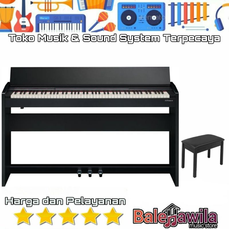 Jual Digital Piano Roland F140R F 140R F140 R ORIGINAL Garansi Resmi