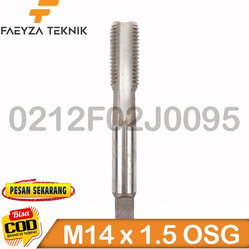 Jual Baru M14X1.5 Osg Japan Hand Tap Tap Baut Kunci 19 Kasar Sedang