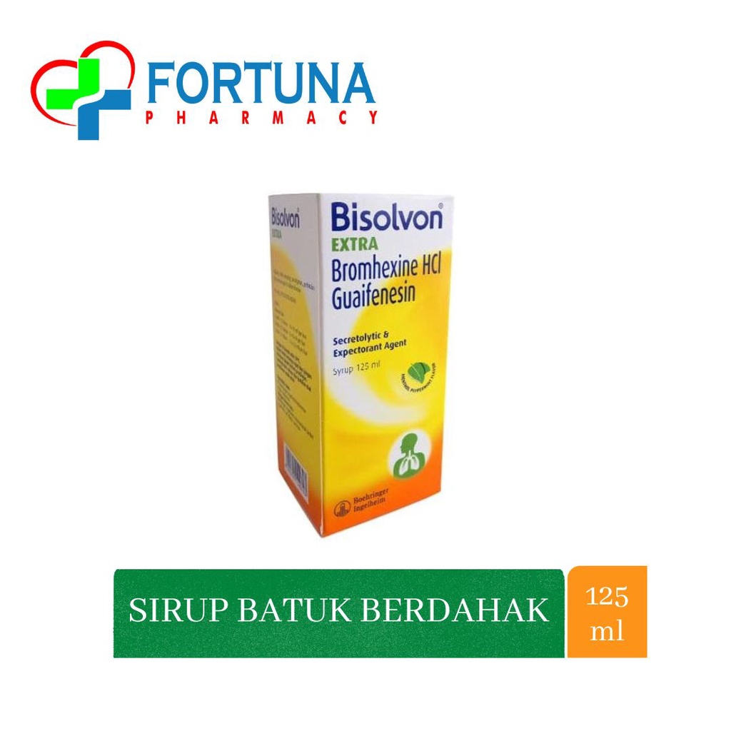 Jual Bisolvon Extra Sirup / Obat Batuk / Batuk Berdahak | Shopee Indonesia